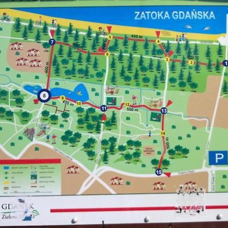 Apartamenty Przymorze Danzica Esterno foto