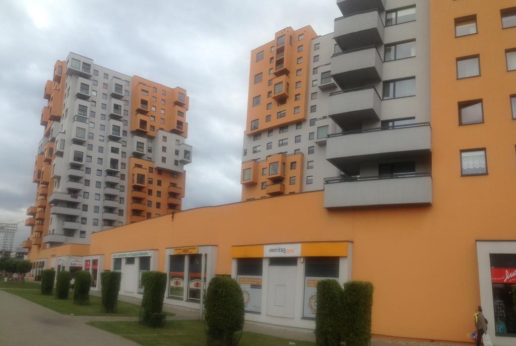 Apartamenty Przymorze Danzica Esterno foto